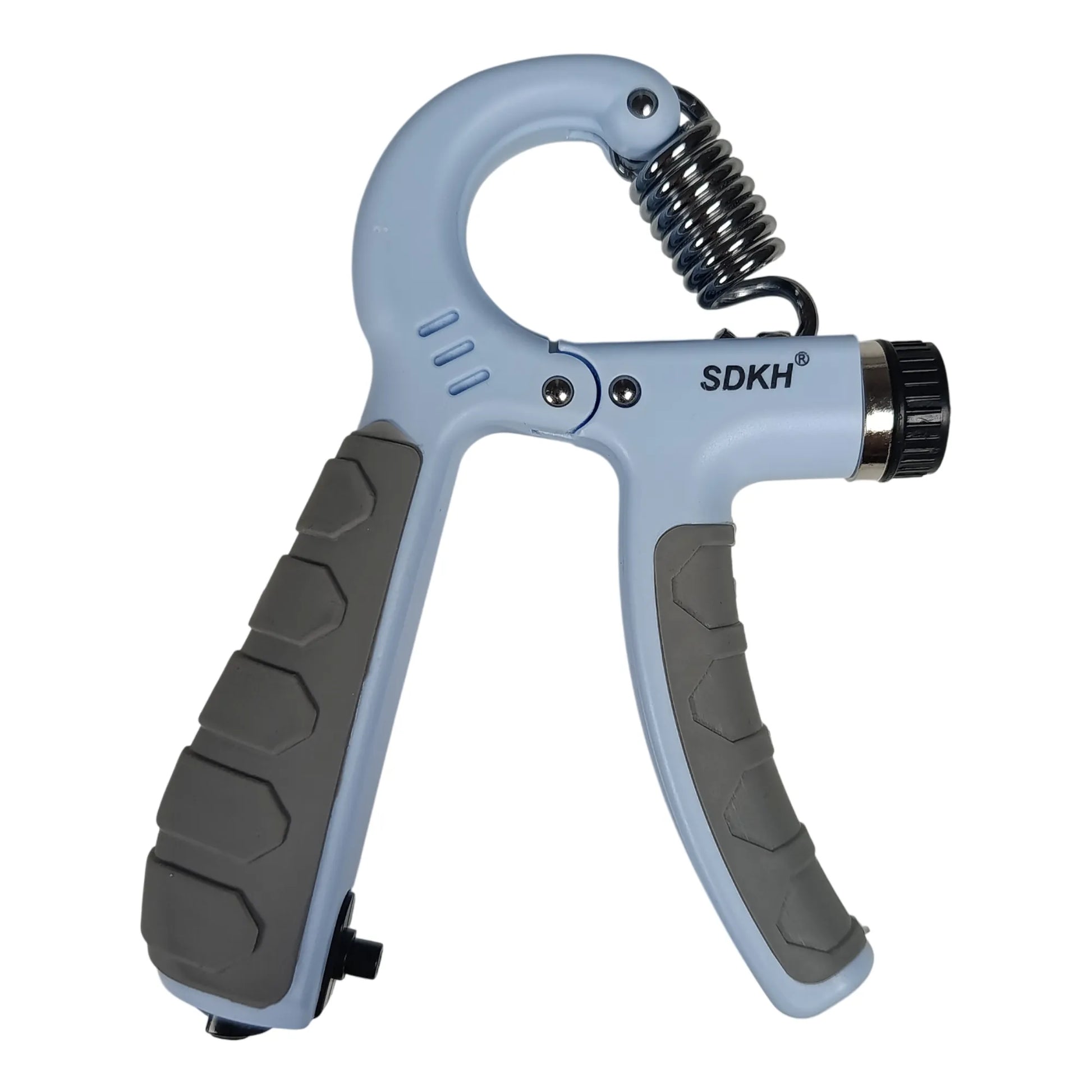 Ordovit Hand Gripper 5–200 kg niebieski – widok z tyłu